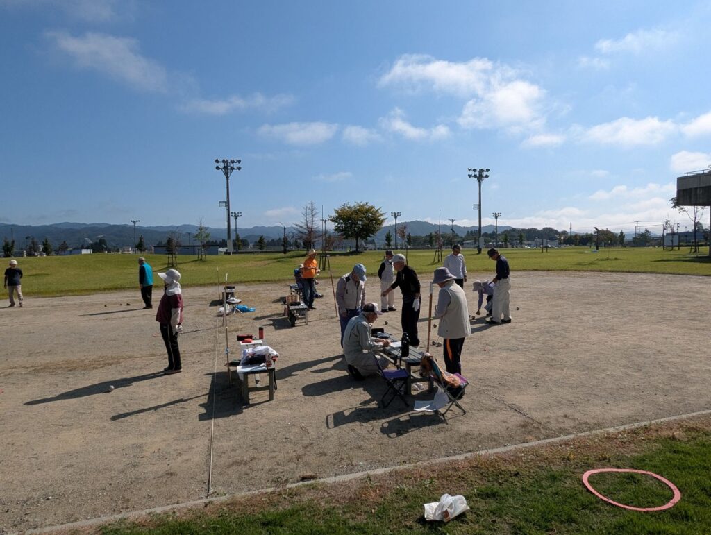 長井市民ペタンク大会を開催しました。