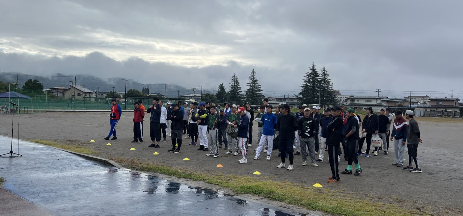 長井市民ソフトボール大会を開催しました。